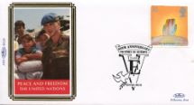 02.05.1995
Peace and Freedom
Peacekeeping
Benham, 1995 Small Silk No.28