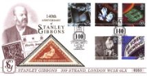 16.04.1996
Cinema Centenary
Stanley Gibbons 140th Anniversary
Benham