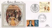 25.01.1996
Robert Burns Bicentenary
Auld Lang Syne
Benham, 1996 Small Silk No.4