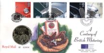 01.10.1996
Classic Cars
Medal Cover
Royal Mint, Royal Mint/Royal Mail joint issue No.9