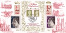 21.04.1997
Machins (EP): Gold Definitives: 1st & 26p
Royal Residences
Bradbury