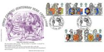 24.02.1998
Queen's Beasts
Lewis Carroll Centenary (No.2)
Bradbury
