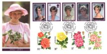 03.02.1998
Diana, Princess of Wales
With Roses
Royal Mail/Post Office