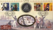 06.04.1999
Settlers' Tale
Pilgrim Fathers
Benham, Coin Cover No.35