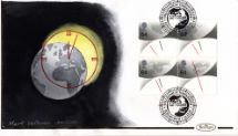 14.12.1999
Millennium Timekeeper: Miniature Sheet
Clock & Earth
Benham, Hand Painted No.0