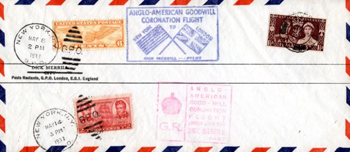 King George VI Coronation, Anglo-American Goodwill Flight