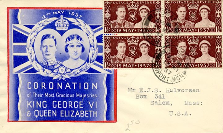 King George VI Coronation, The King & Queen