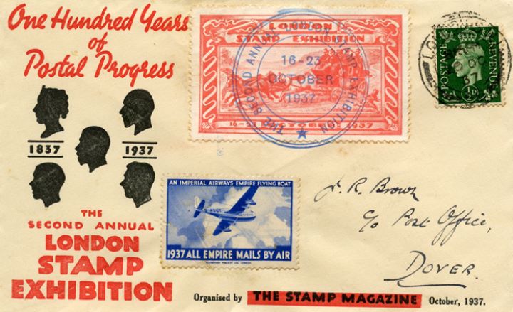 London Stamp Exhibition, Five Reigns