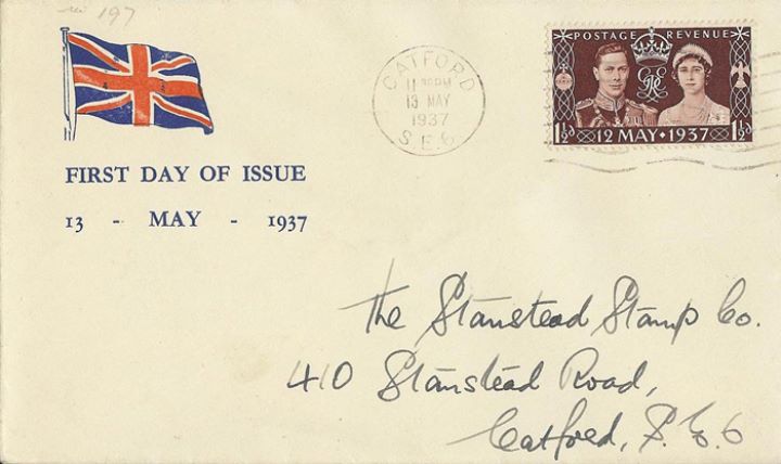 King George VI Coronation, Union Flag