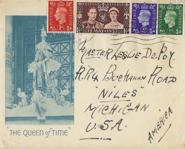 King George VI Coronation, The Queen of Time