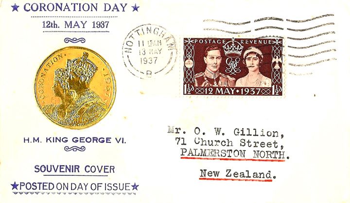 King George VI Coronation, Medallion Image