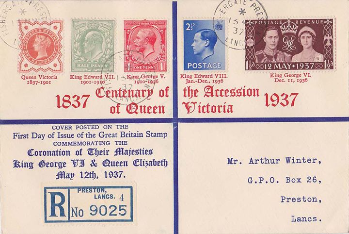 King George VI Coronation, Five Reigns