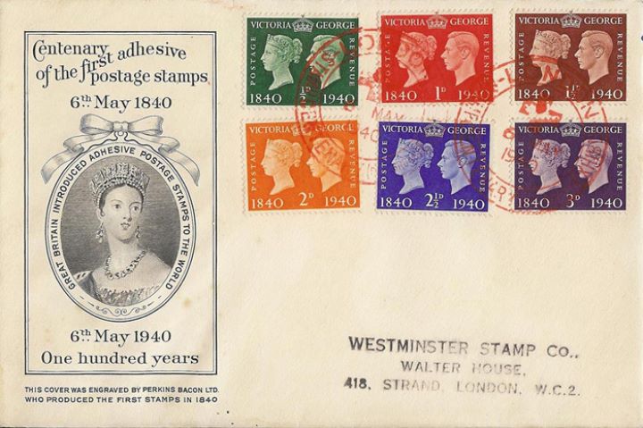 Postage Stamp Centenary, Queen Victoria