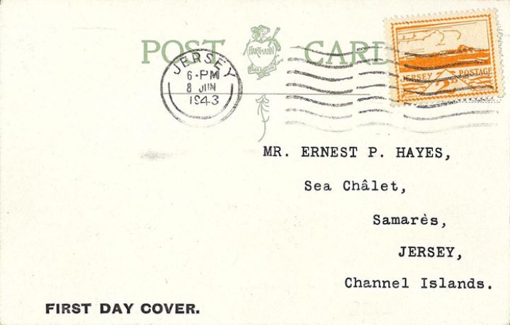 Jersey 2d (Views), Post Card