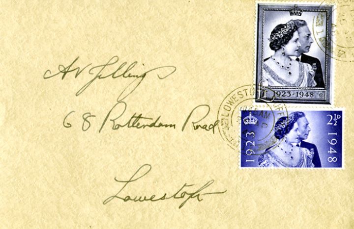 Silver Wedding 1948, Plain cover