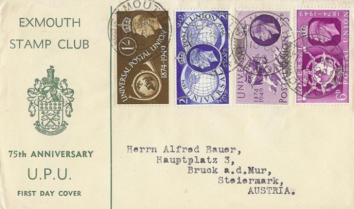 Universal Postal Union, Exmouth Stamp Club