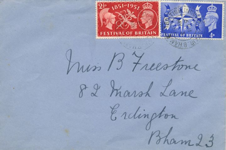 Festival of Britain, British Industries Fair Postmark