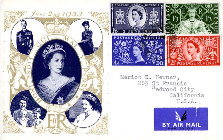 Elizabeth II Coronation, Portraits of the Queen