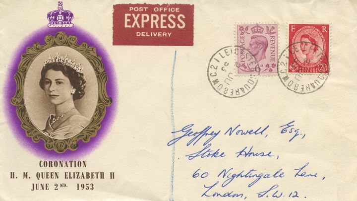 Elizabeth II Coronation, Coronation Day Postmark