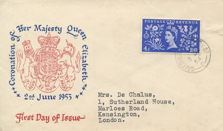 Elizabeth II Coronation, TPO Postmark