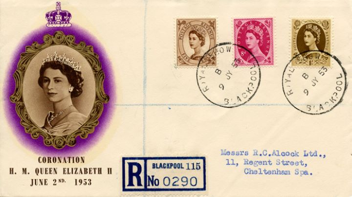 Wildings: 5d, 8d, 1s, Royal Show Postmark