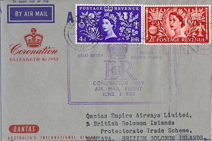 Elizabeth II Coronation, Coroantion Air Letter