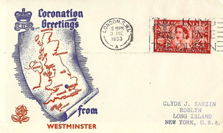 Elizabeth II Coronation, Greetings from Westminster