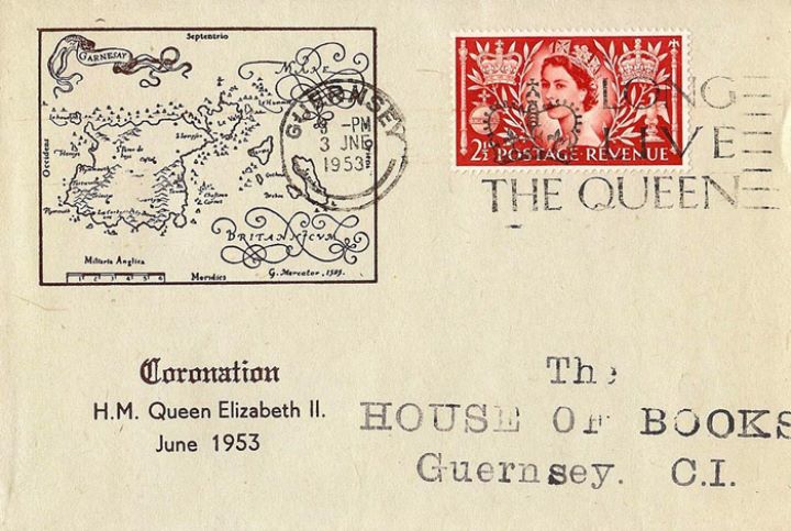 Elizabeth II Coronation, Map of Guernsey