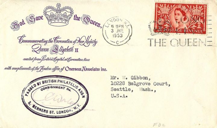 Elizabeth II Coronation, Overseas Associates Inc