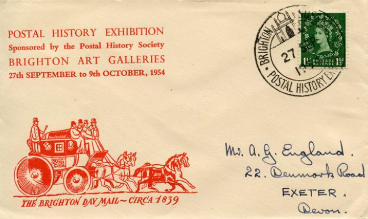 Postal History Exhibition, The Brighton Day Mail