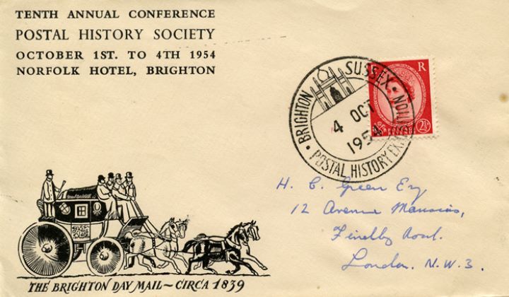 Postal History Exhibition, The Brighton Day Mail