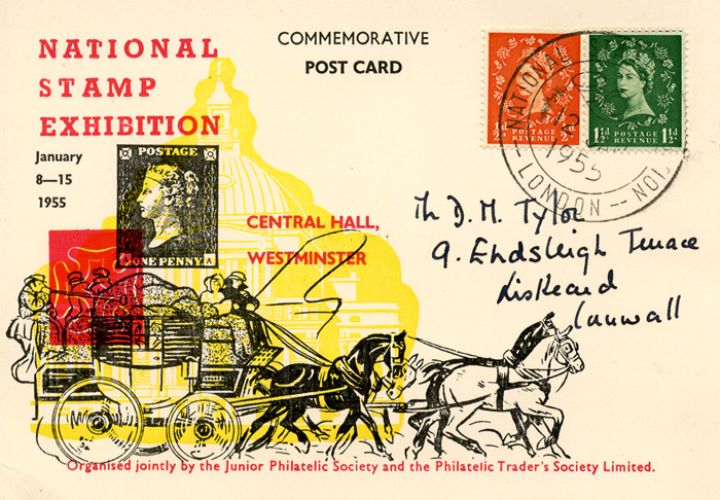 National Stamp Exhibtion, Mail Coach