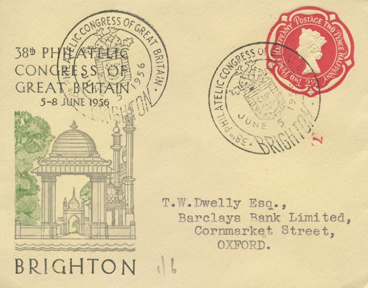 38th Philatelic Congress, Brighton Pavilion