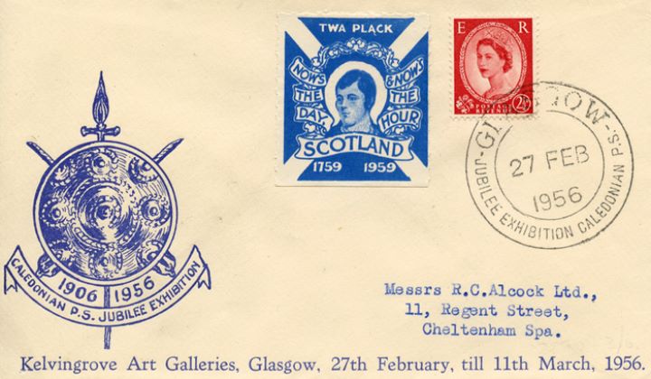 Caledonian Philatelic Society, Robert Burns