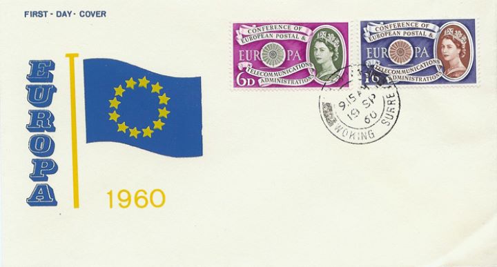 Europa 1960, Flag of Europe