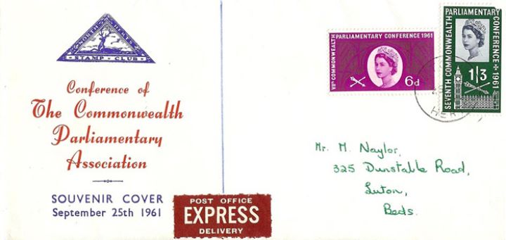 Parliamentary Conference 1961, North Herts Stamp Club