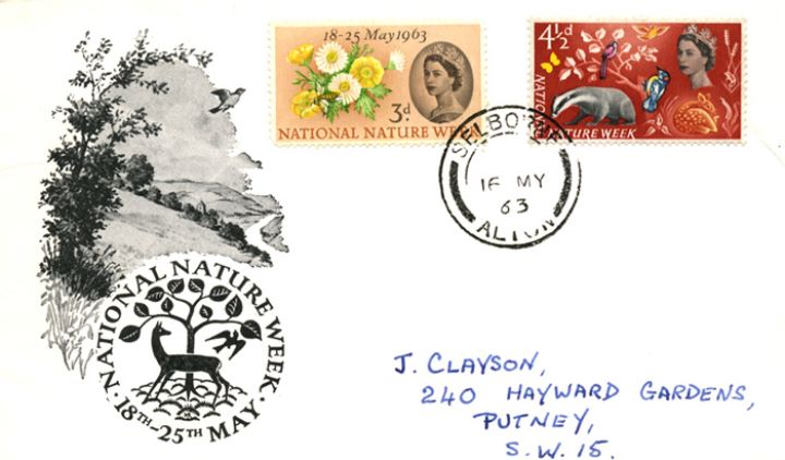 National Nature Week, Selborne Postmark