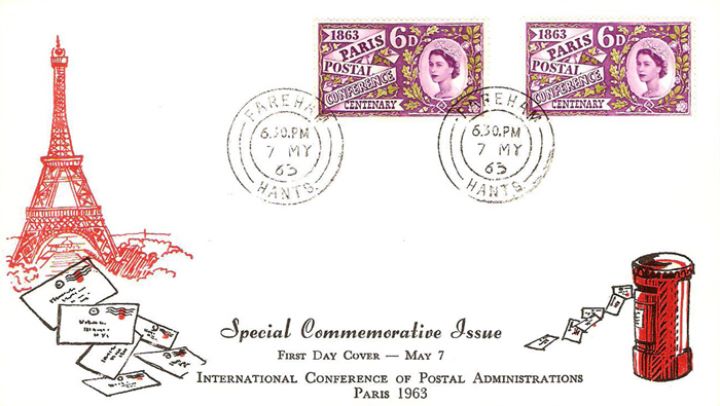 Paris Postal Conference, Non-Phosphor & Phosphor sets