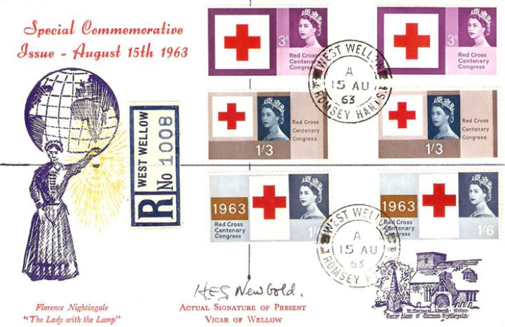 Red Cross Centenary, Non-Phosphor & Phosphor sets