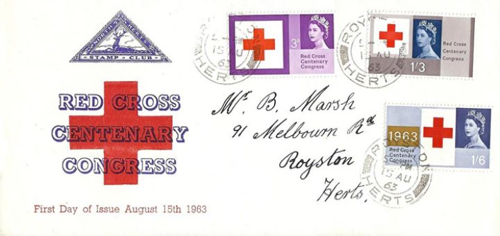 Red Cross Centenary, North Herts Stamp Club