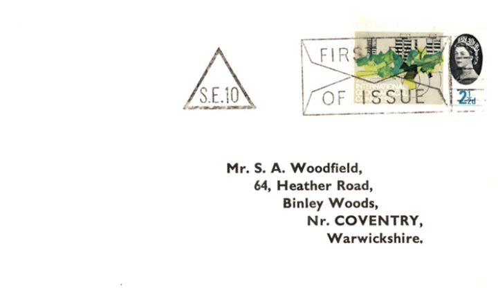 Geographical Congress, Scarce Triangle Postmark