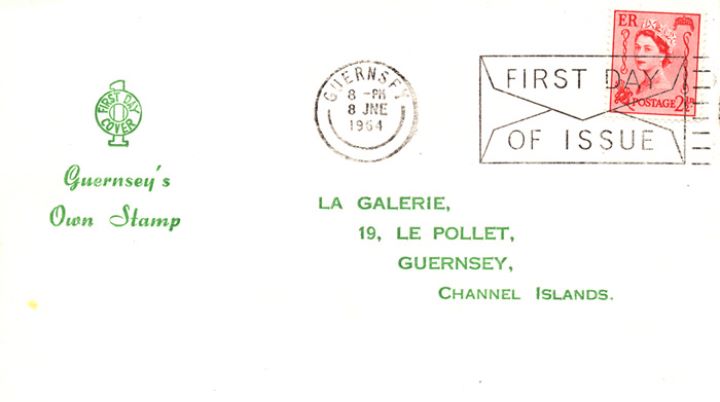 Guernsey 2 1/2d Red, Guernsey's Own Stamp