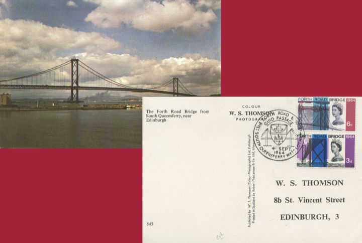 Forth Road Bridge, Postcard