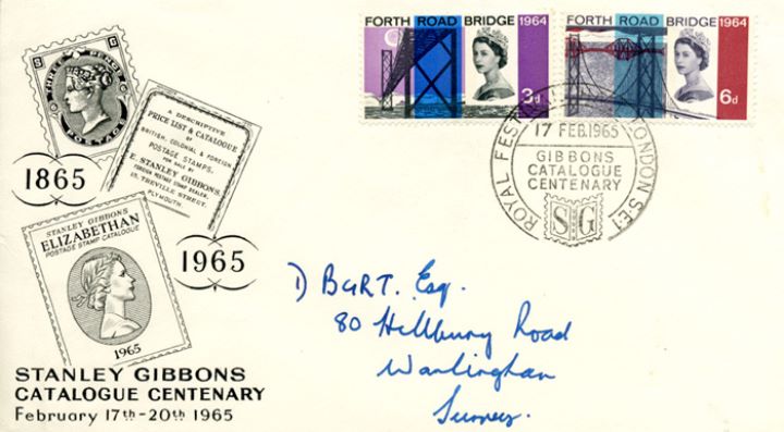 Forth Road Bridge, Stanley Gibbons Centenary