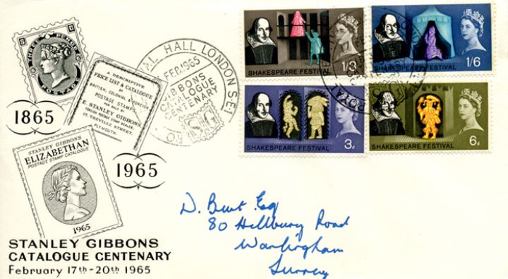 Shakespeare Festival, Stanley Gibbons Centenary