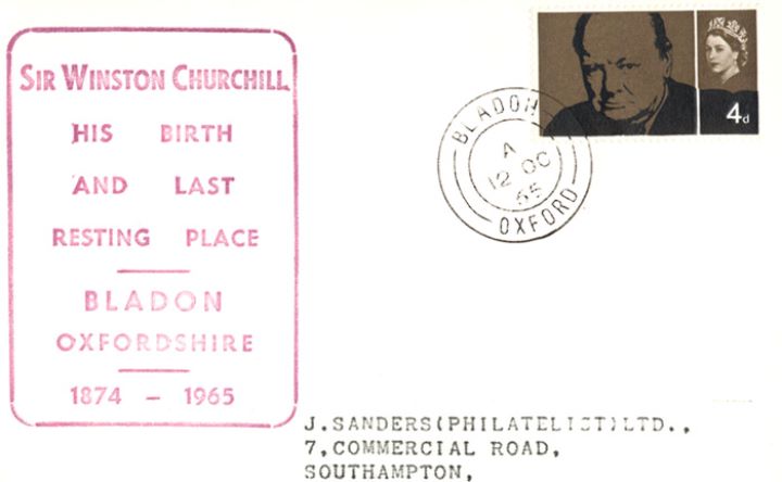 Sir Winston Churchill, Bladon