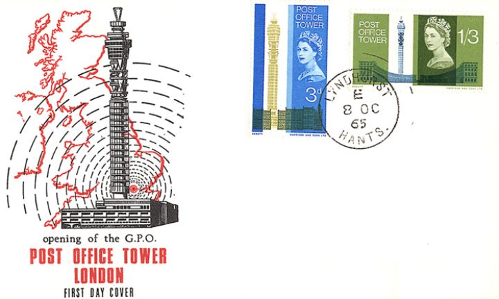 Post Office Tower, GPO Tower and British Isles