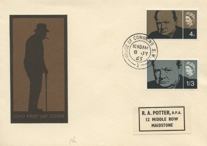 Sir Winston Churchill, Silhouette of Churchill