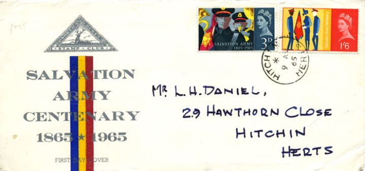 Salvation Army, North Herts Stamp Club