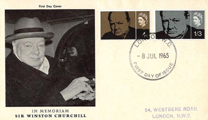 Sir Winston Churchill, Churchill in car